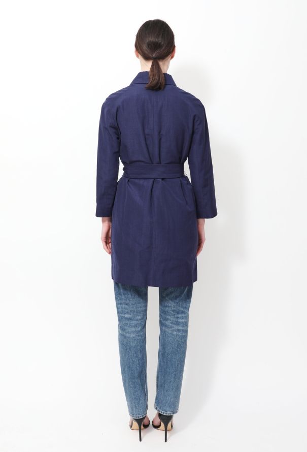 Chloé 2006 Phoebe Philo Belted Linen Jacket - 5