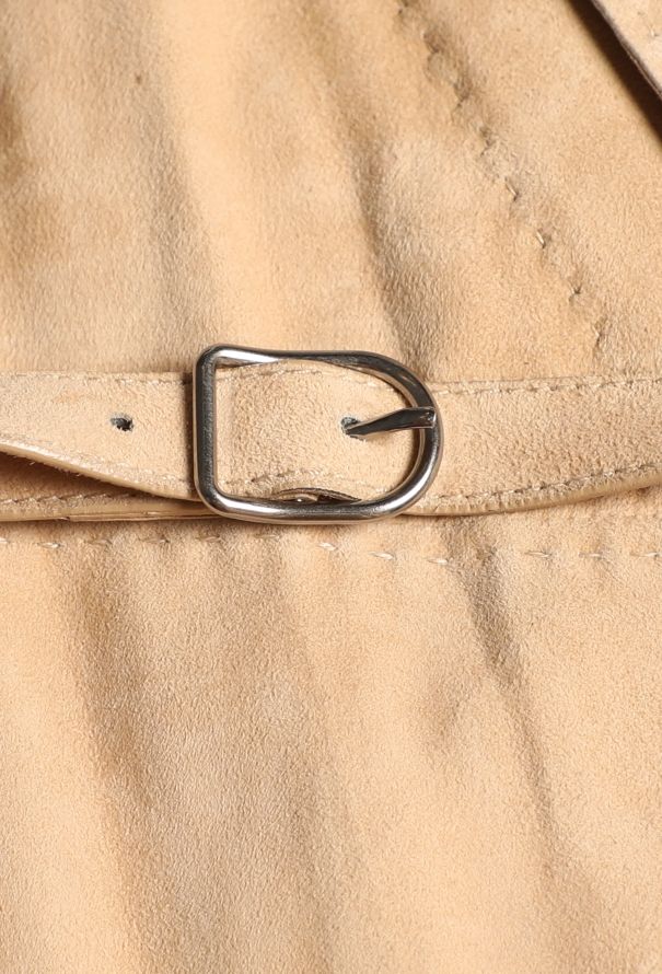 Hermès S/S 2011 Belted Suede Jacket - 7