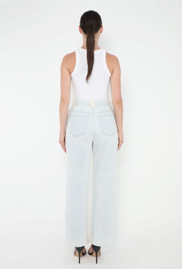 Chanel Resort 2021 Tweed Trim Jeans - 6