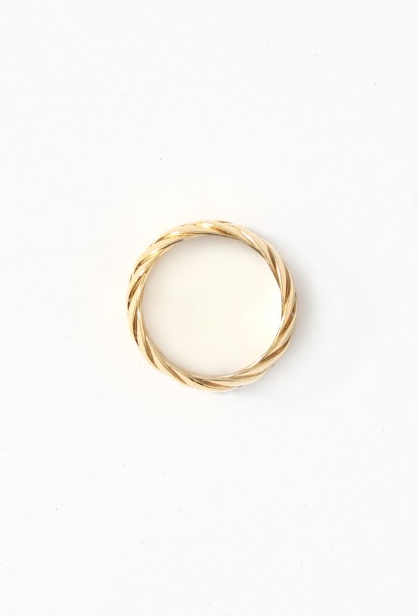 Loewe S/S 2023 Braided Sterling Ring - 4