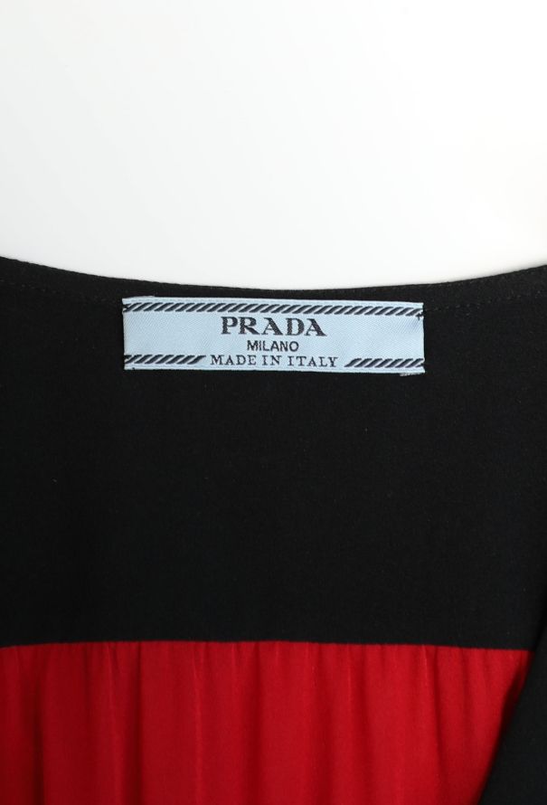 Prada 2014 Silk Lavallière Dress - 6