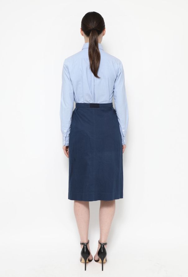 Saint Laurent 1975 High-Waisted Sailor Skirt - 4
