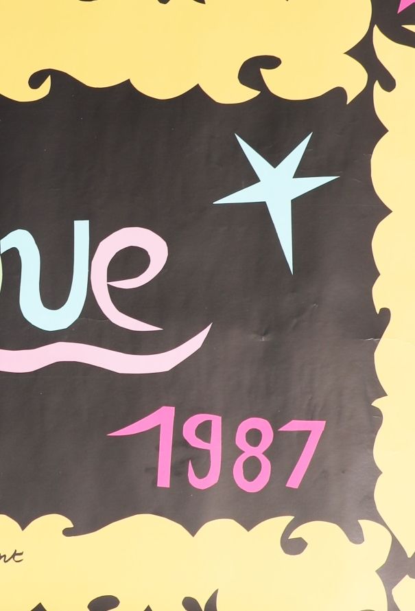 Saint Laurent Rare 1987 Love Poster, in Original Packaging - 3