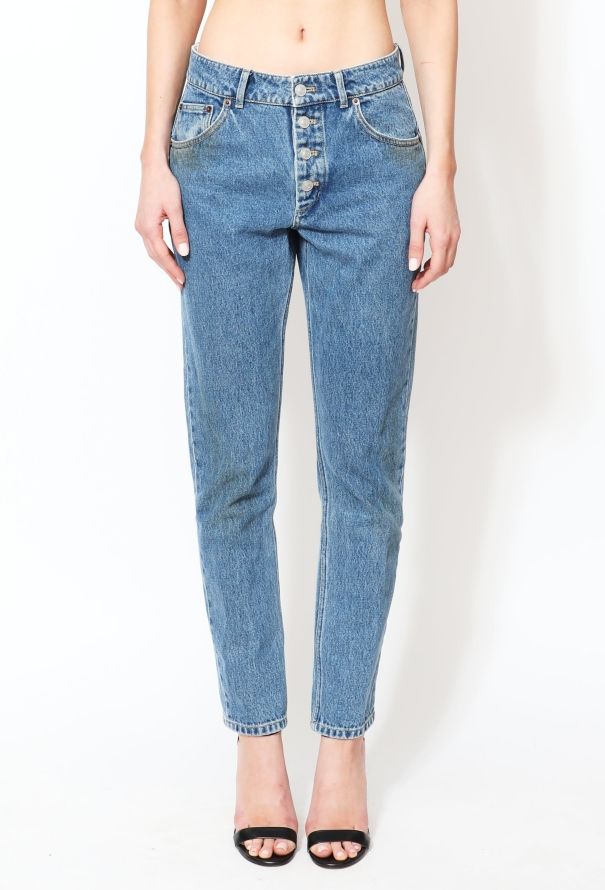 Balenciaga 2016 Tapered Buttonfly Jeans - 2