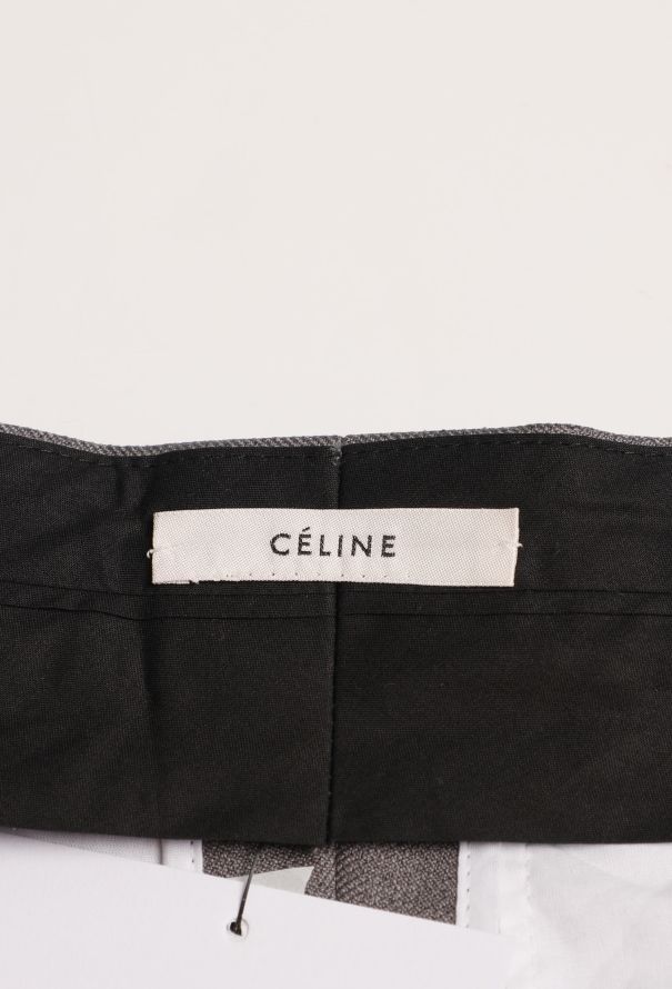 Céline Classic Flared Crêpe Trousers - 5