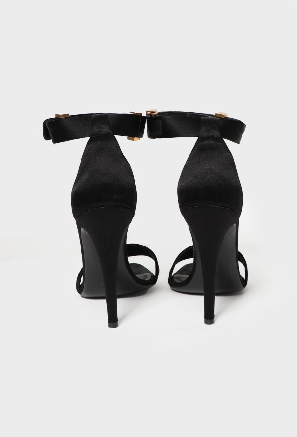 Céline Classic Satin Sandals - 5