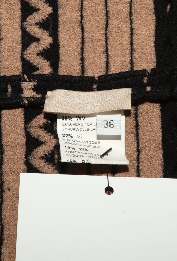 Alaïa Oversized Laser-Cut Sweater - 4