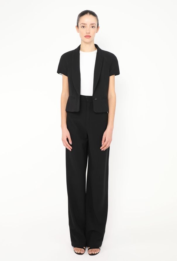 Chanel F/W 2008 Tailored Shawl Blazer - 5