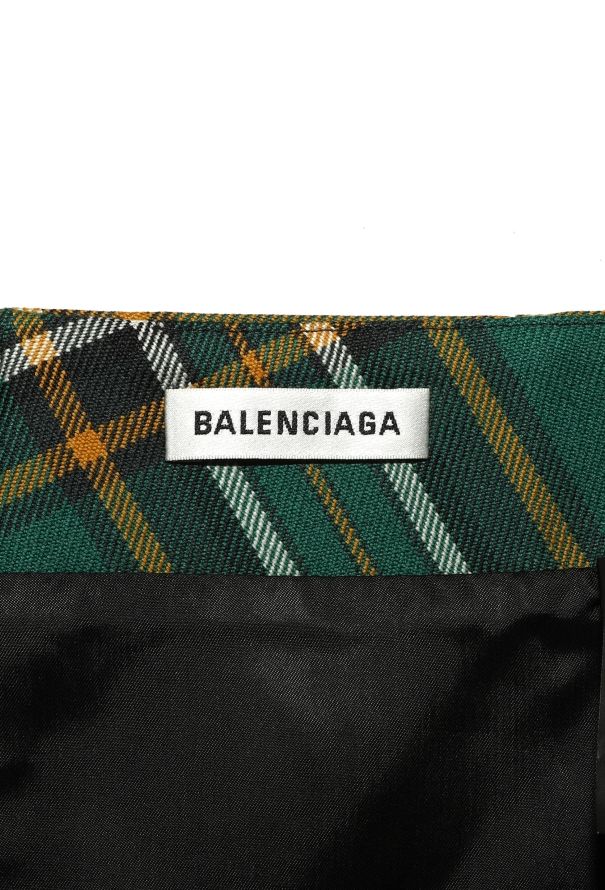 Balenciaga S/S 2018 Tartan Skirt - 6