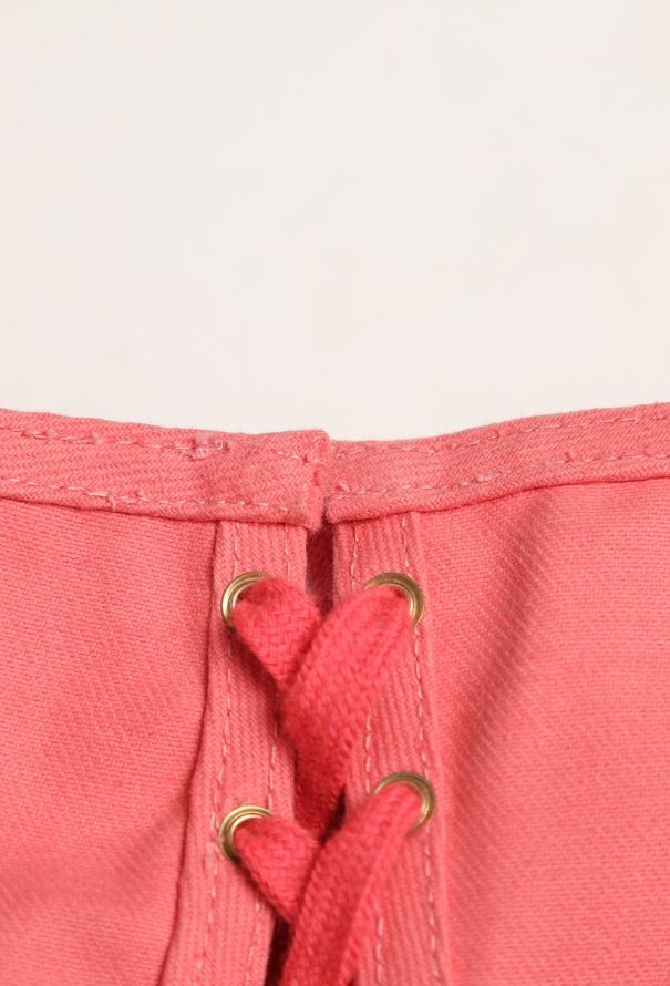 Jean Paul Gaultier Rare S/S 1989 Lace-Up Corset Top - 10