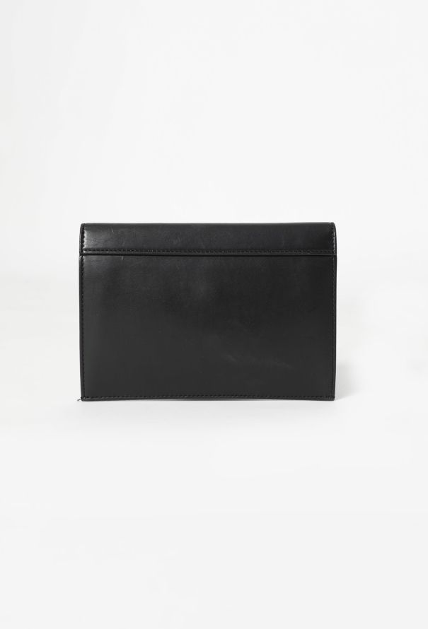 Céline Black Calfskin Clutch - 3