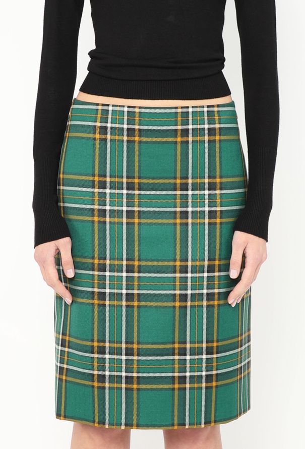 Balenciaga S/S 2018 Tartan Skirt - 3