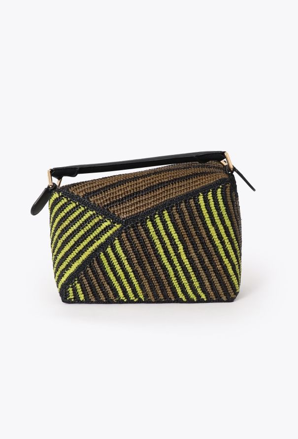 Loewe 2024 x Paula's Ibiza Small Raffia Puzzle Bag - 6