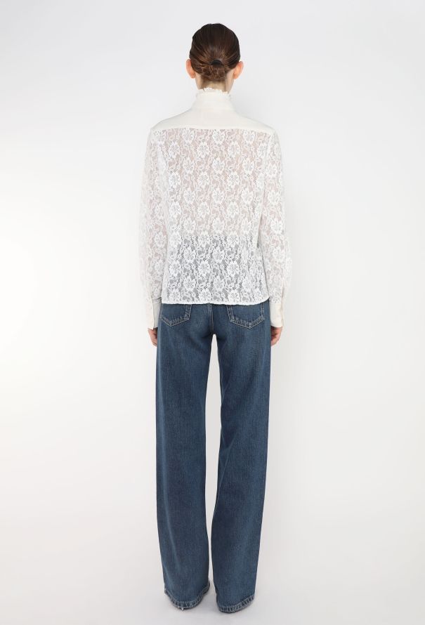 Chloé Pre-Fall 2018 Lace Blouse - 7