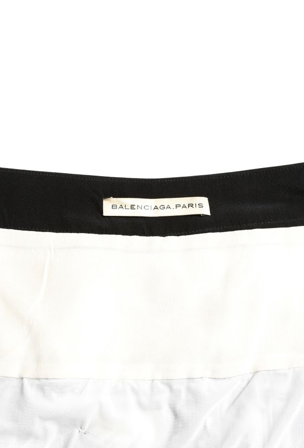 Balenciaga Collector F/W 2007 Ruched Silk Skirt - 5