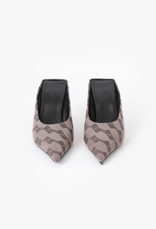 Balenciaga 2022 BB Monogram Knife Heels - 3