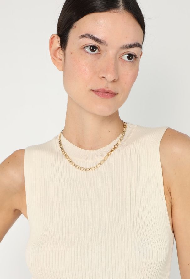 Vintage Fine Jewelry 1980s 18k Yellow Gold Chain Necklace - 2