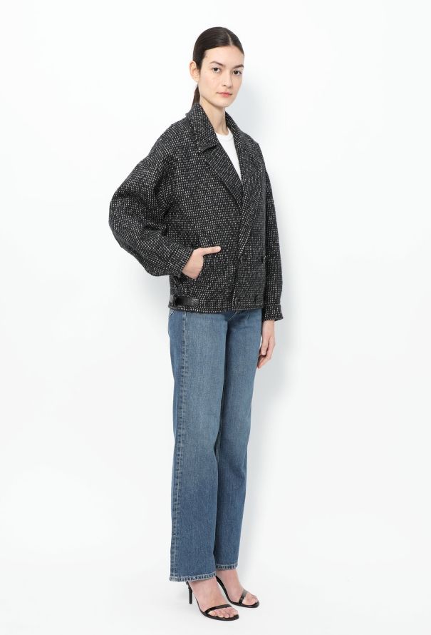 Céline 2021 Double-Breasted Wool Jacket - 4