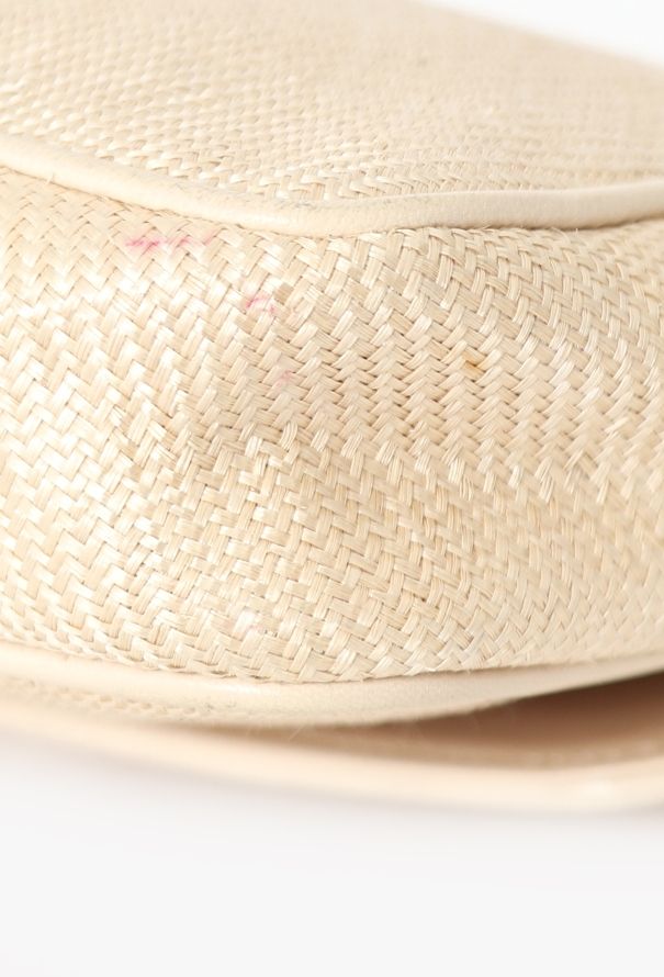 Chanel '80s Raffia Mini Flap Bag - 7