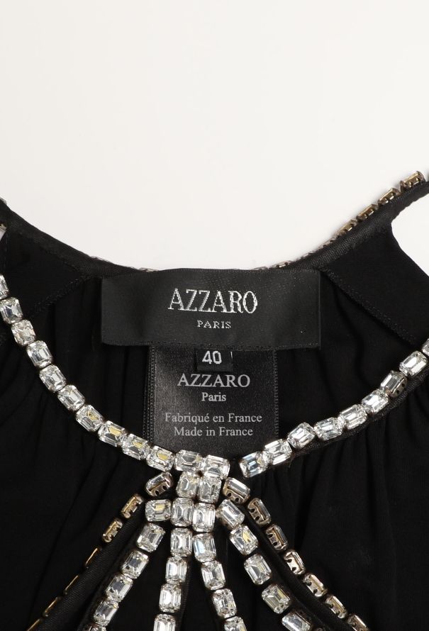 Azzaro Embellished Halter Dress - 5