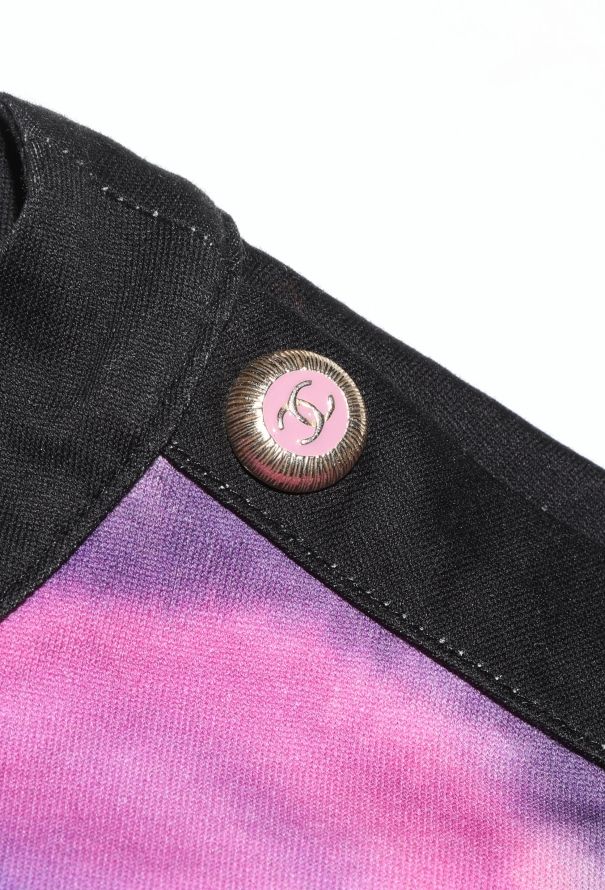 Chanel S/S 2015 'CC' Watercolor Tunic - 6