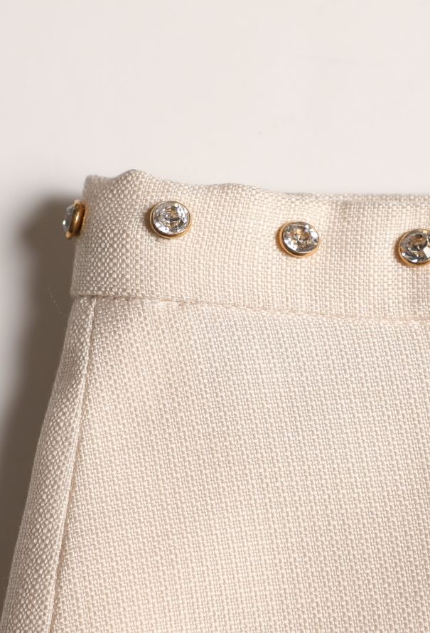 Gianni Versace '80s Embellished Silk Suit - 9