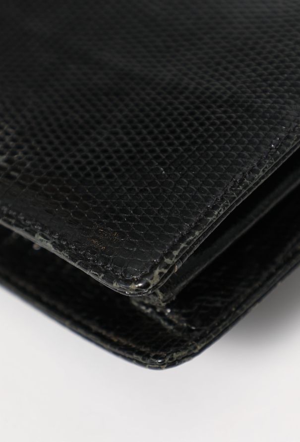 Gucci '70s Lizard Shoulder Bag - 9