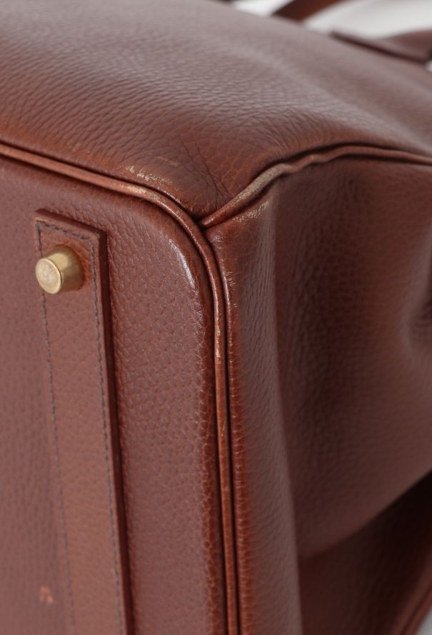 Hermès Brown Vaches Ardennes Birkin 40 - 10