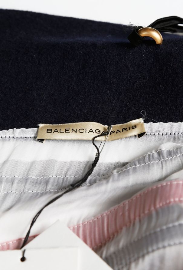 Balenciaga F/W 2007 Tiered Silk Bustier Dress - 6