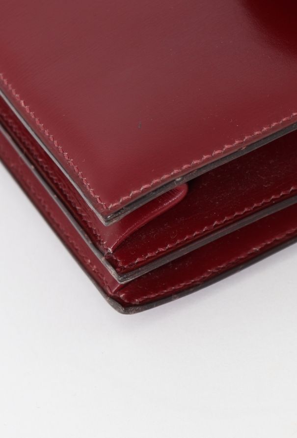 Hermès '70s Rouge H Box Escale Top Handle Bag - 7