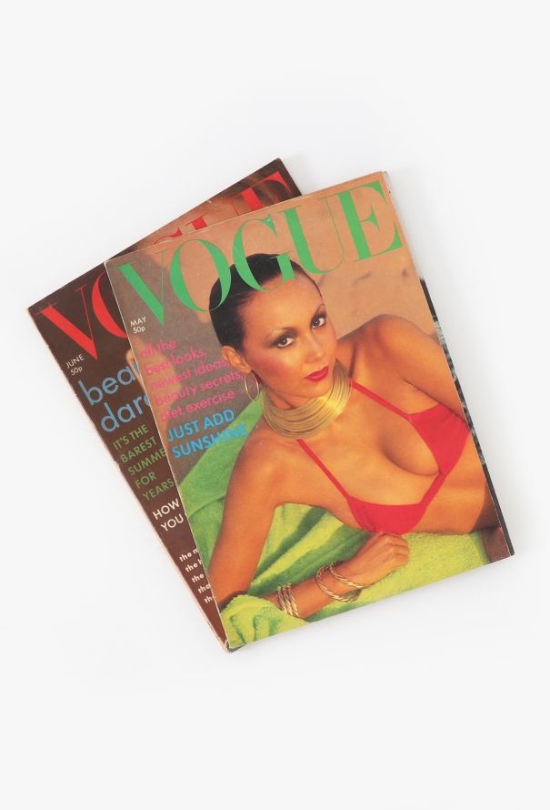 VOGUE UK 1976 David Bailey Summer Issue Set - 4