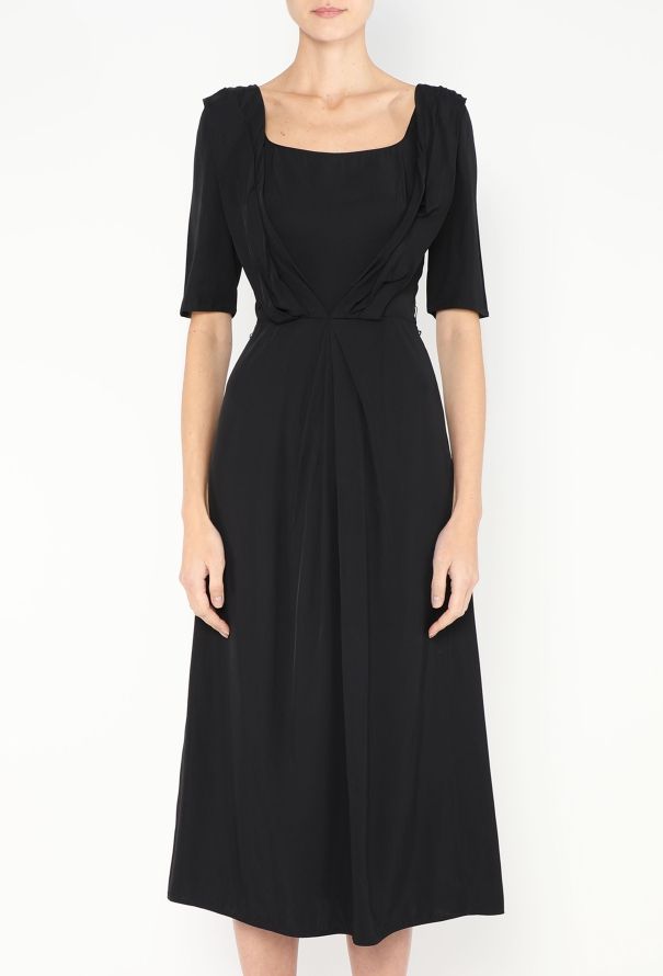 Prada 2019 Asymmetrical Ruched Dress - 2