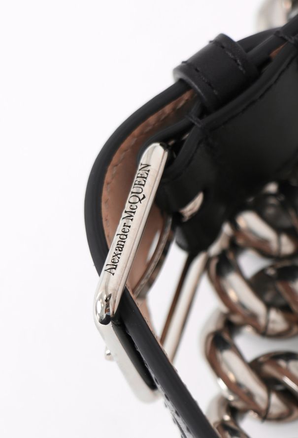 Alexander McQueen Pre-Fall 2022 Layered Chainlink Belt - 5