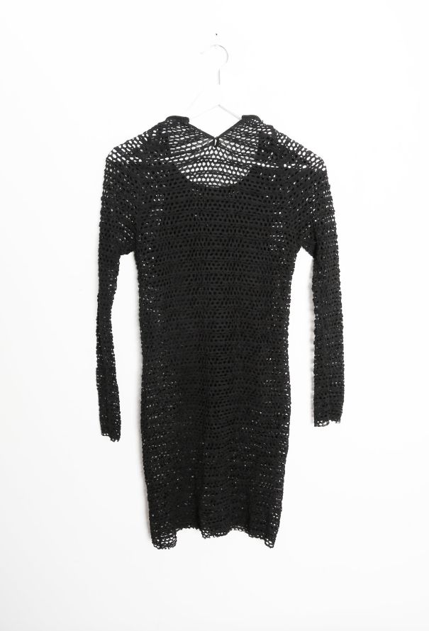 Isabel Marant F/W 2011 Fringe Crochet Dress - 8