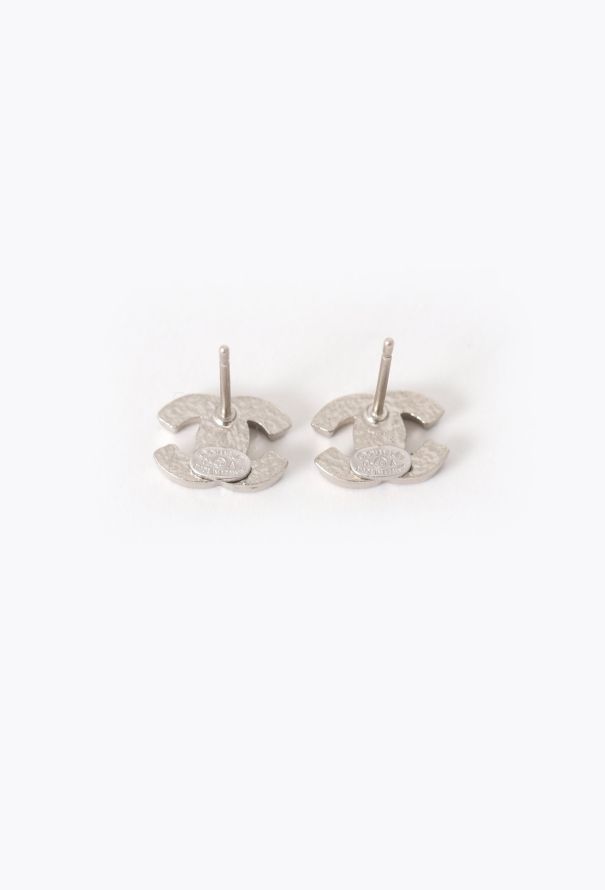 Chanel Enamel 'CC' Earrings - 2