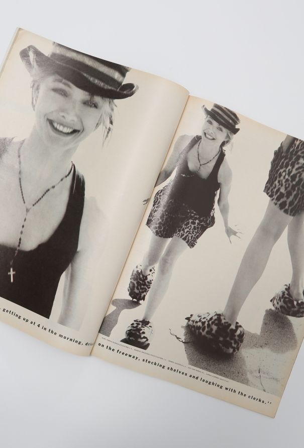 Interview Magazine Michelle Pfeiffer, August 1988 Issue - 3