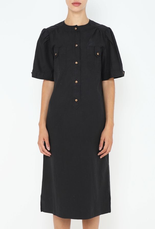 Céline Vintage Poplin Triomphe Dress - 2