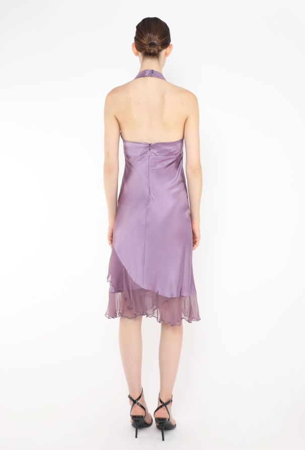 Chloé Late '90s Stella Georgette Hem Dress - 4