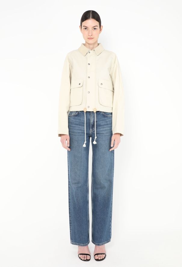 Loewe 2023 Canvas Fisherman Jacket - 2