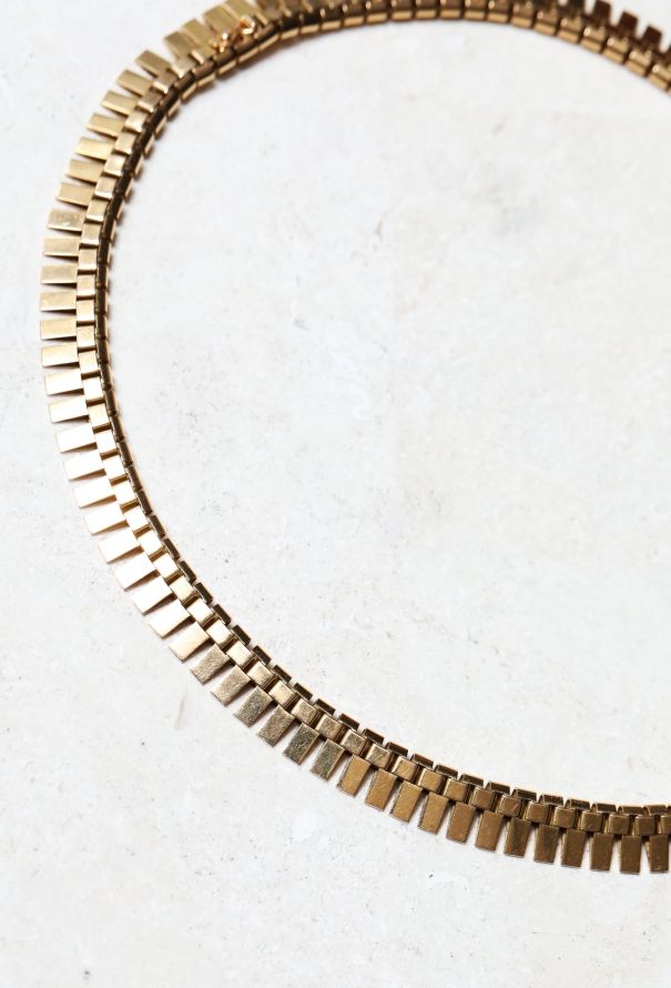 Vintage Fine Jewelry 18k Yellow Gold Necklace - 3