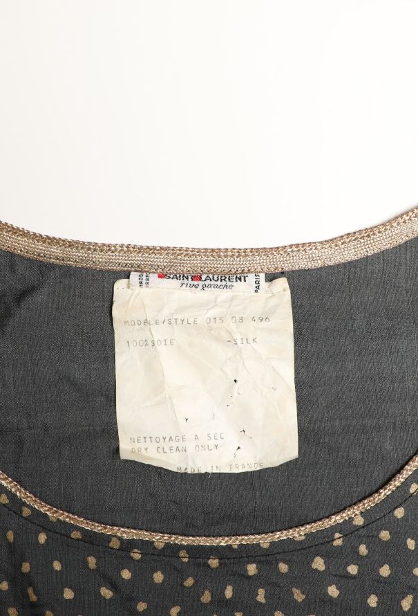 Saint Laurent 1981 Silk Paisley Skirt Ensemble - 6