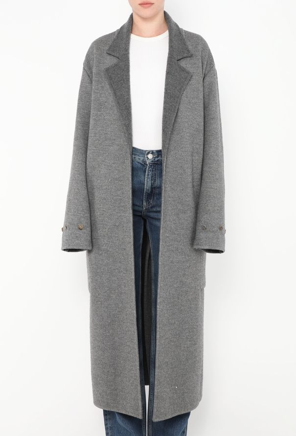 Céline Cashmere Lapel Oversized Coat - 2