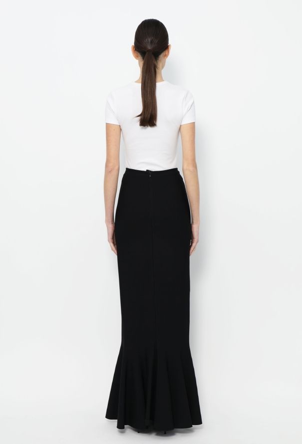 Alaïa F/W 2014 Fluted Maxi Skirt - 6