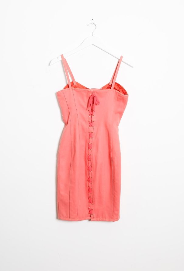 Jean Paul Gaultier Bustier Denim Dress - 10