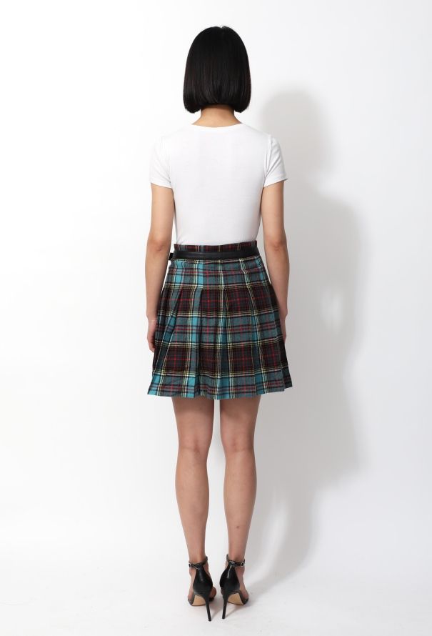 Junya Watanabe F/W 2016 Plaid Pleated Skirt - 4