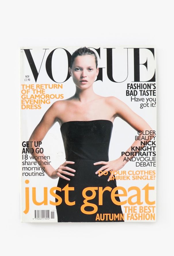 VOGUE UK 1998 Kate Moss Cover Issue - 1