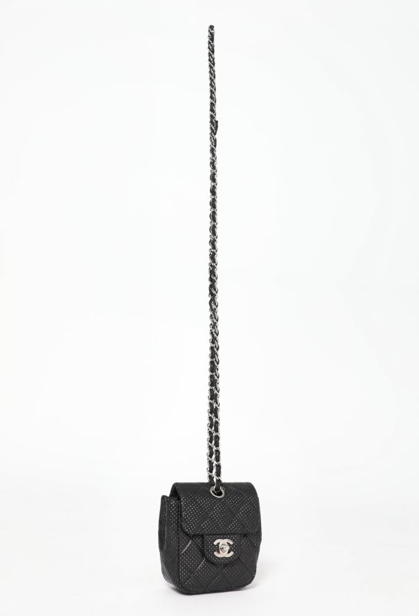 Chanel Perforated Mini Flap Bag - 3