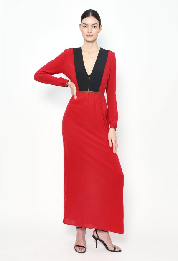 Prada 2014 Silk Lavallière Dress - 3