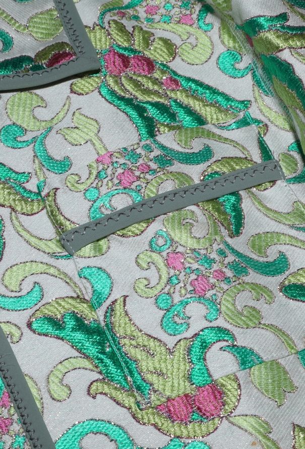 Prada S/S 2003 Floral Brocade Jacket - 8