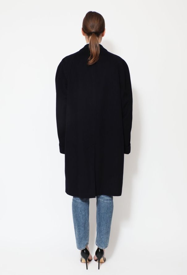 Burberry Vintage Classic Wool Coat - 5